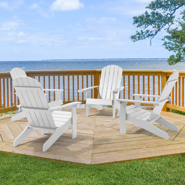 DollarMaker Plastic Adirondack Chair Wayfair